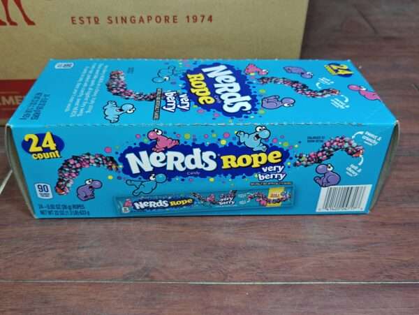 [ 26g x 24pkt ] Nerds Rope | Very Berry [ Blue ]