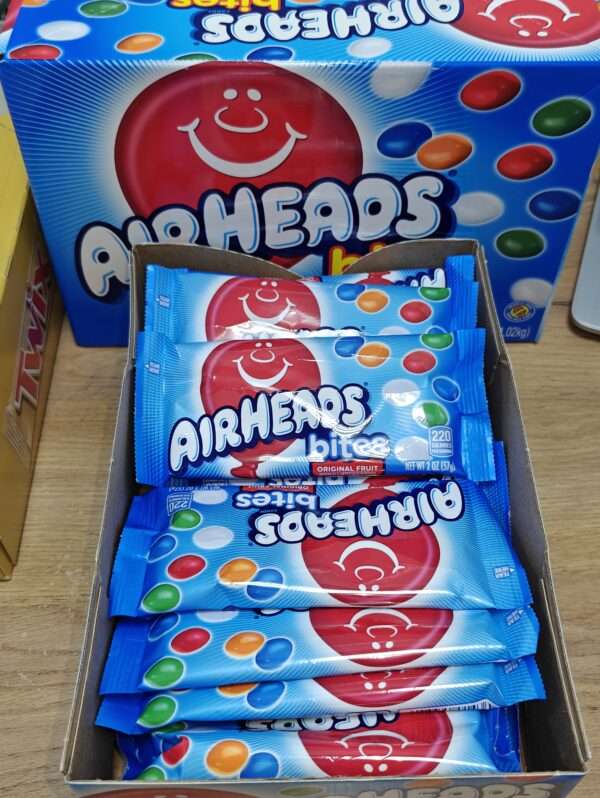 [ 57g x 18packs ] AirHead Fruity Chewy Bites