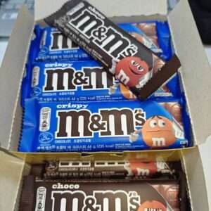 [ 46g x 12bars ] M&M Small Block Chocolate [ Milk Choc / Crispy ] Halal