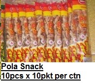 [ 15g x 10pkt x 10bags] Pola Snacks [ Original / Seaweed / Spicy] Halal