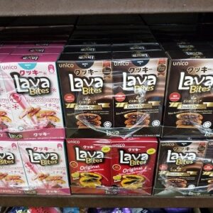 Lava Bites Biscuits [Original / Double Chocolate / Strawberry] 50g x 12boxes