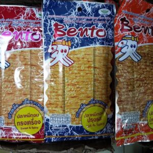 Bento Cuttlefish 20g x 10pkt [Sweet Spicy / Hot Spicy / Original]
