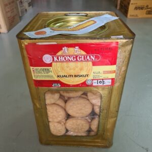 Khong Guan Marie Biscuit 3kg with Metal Tin