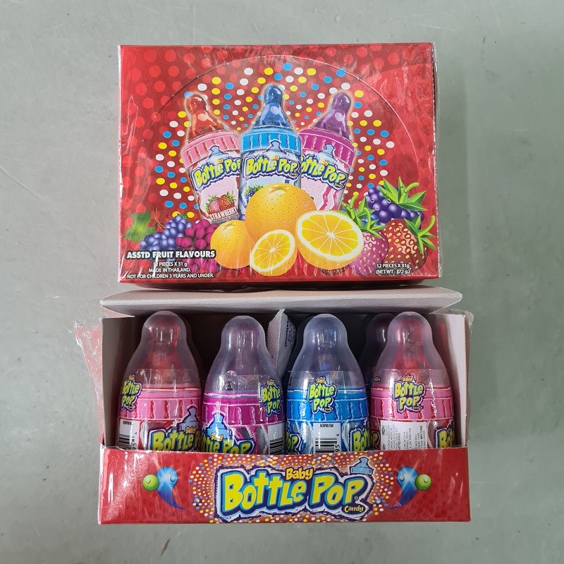Bottle Pop Candy 31g x 12pcs