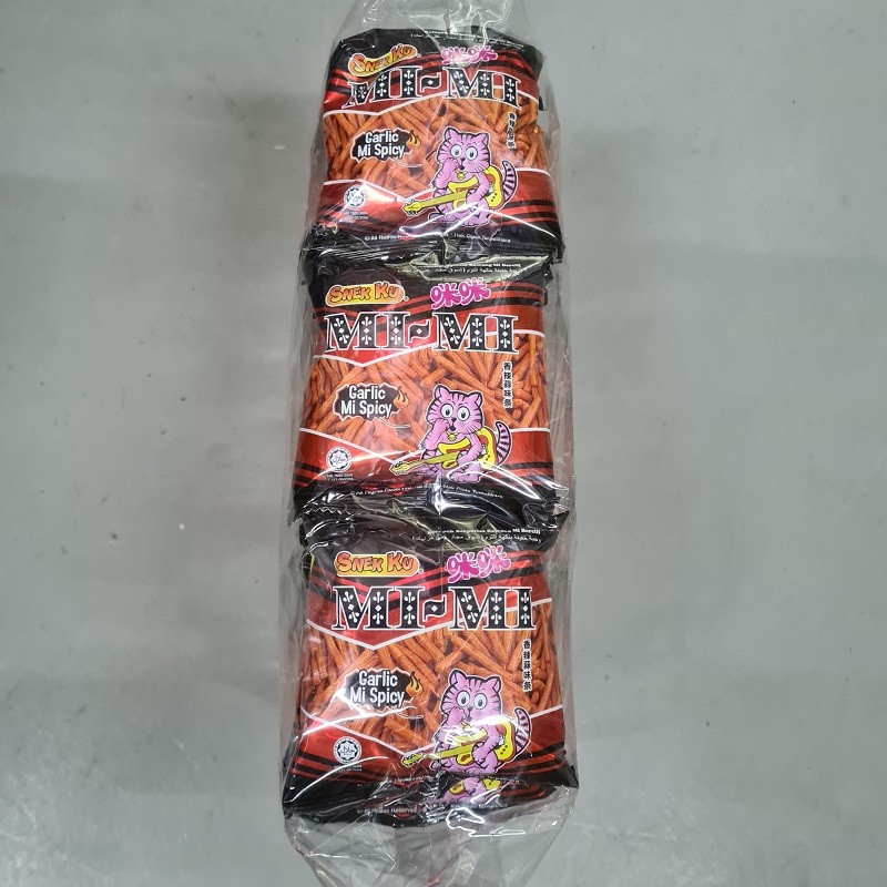 Mi-Mi Garlic Mi Spicy 18g x 30pkts