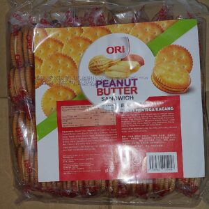 Ori Peanut Butter Sandwich Biscuits [ 480g(4pcs x 16pkt ) ]