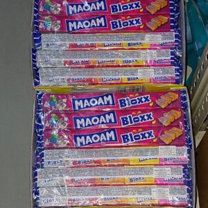 [ 110g x 24pkt ] Maoam Chewy Candy [ Per 110g contain 5s (5 small cubes) ]