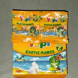 Yupi Exotic Mango Gummy [ 7g x 24pkt ] Halal