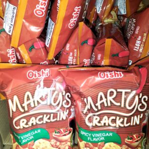 [ 90g x 10pkt ] Oishi Martyr's Crunch [ Spicy Vinegar ]