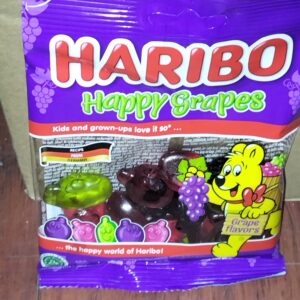 [80g x 10pkt] Haribo Happy-Grapes [ Halal ]