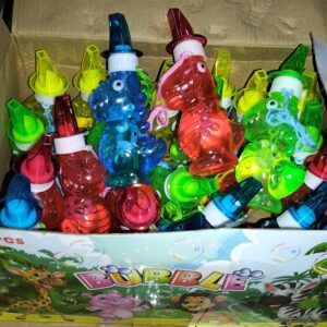 [ 24pcs ] Bubble Bottles [ Robot ]