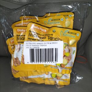 [ 28g x 12pkt ] NutriOne Baked nuts&Dried Fruits - Mango Tango [ Halal ]