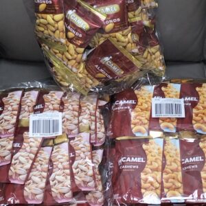 [  36g x 20pkts ] Camel Cashew nuts / Almonds / Pistachios