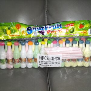 [ 30+3 tubes ] Small Sour Fruit Powder Bottle