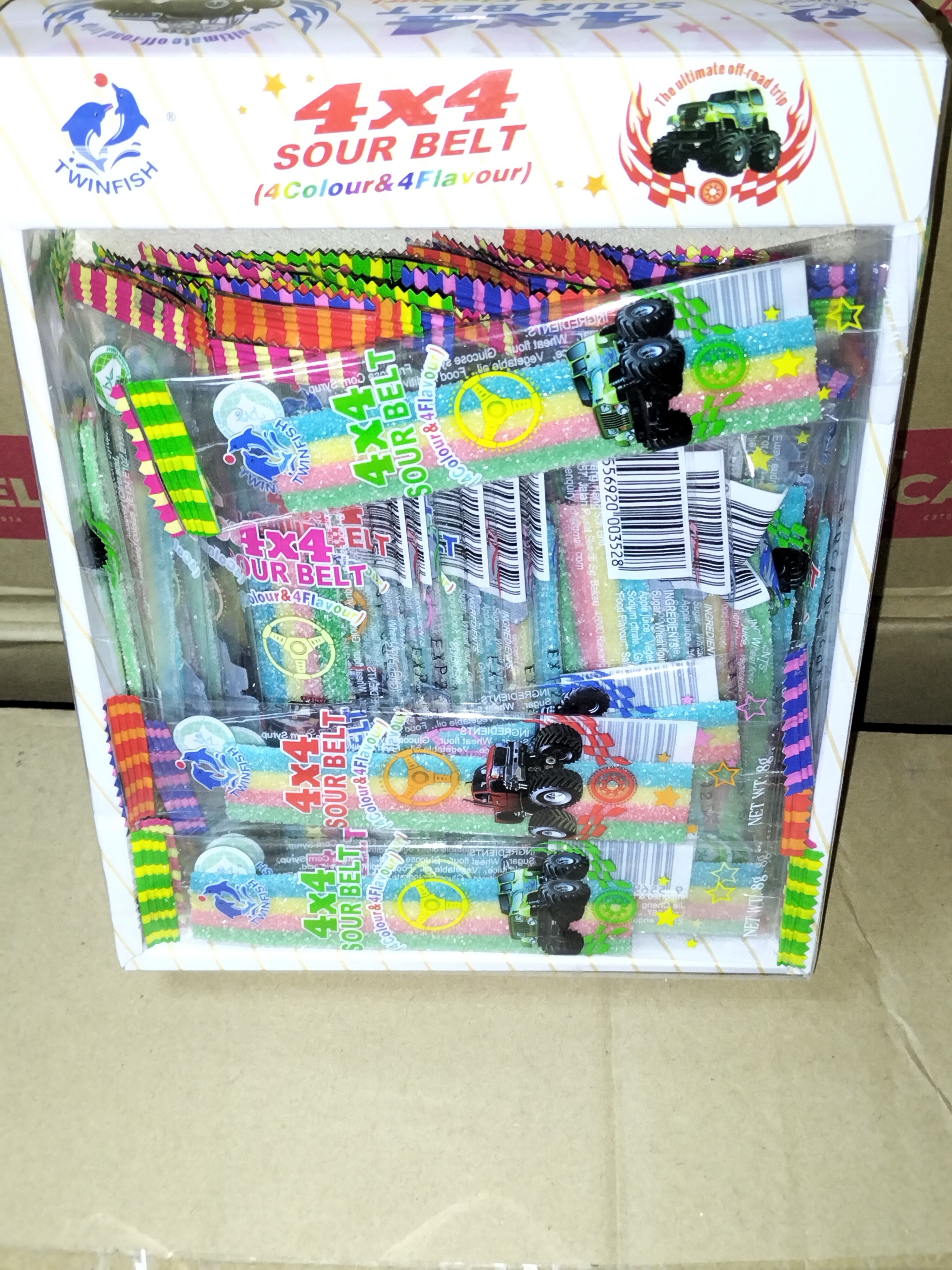 [ 8g x 40pcs ] Sour Belt Gummy [ Halal ]